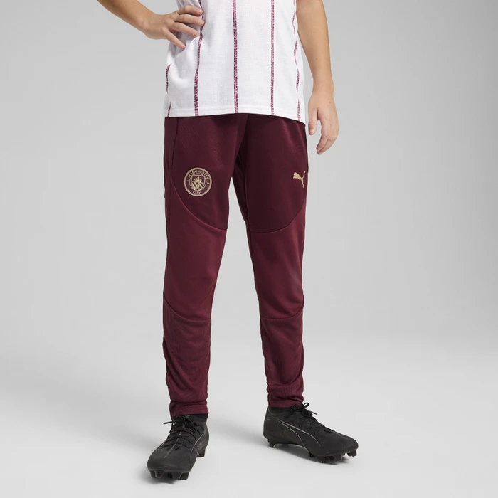 Puma Manchester City Trainingshose lang dark jasper (Junior)