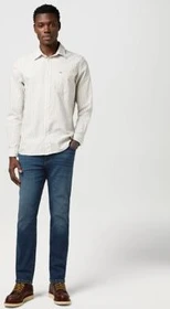 Wrangler Larston Medium Stretch Jeans marine tint (Herren)