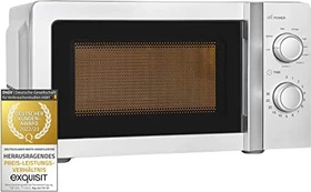 Exquisit MW717-070G Mikrowelle mit Grill silber