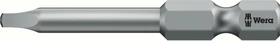 Wera 868/4 Innenvierkant Bit 1/4", R2x50mm, 1 Stück