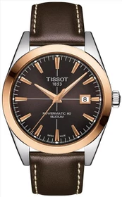 Tissot Gentleman Powermatic 80 Silicium 18K Goldlünette T927.407.46.291.00