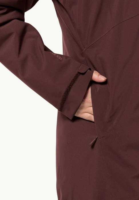 Jack Wolfskin Heidelstein Ins Funktionsjacke dark maroon (Damen)