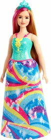 Mattel Barbie - Dreamtopia Prinzessin blond, pinkes Haar Curvy