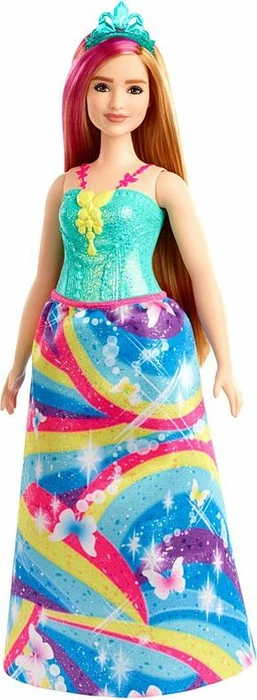 Mattel Barbie - Dreamtopia Prinzessin blond, pinkes Haar Curvy