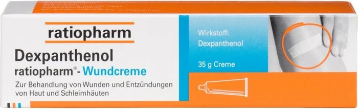 Dexpanthenol ratiopharm 5% Wundcreme, 100g