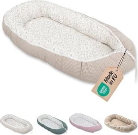 Ullenboom Kuschelnest Waffelpique Floral sand