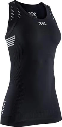 X-Bionic Invent 4.0 Kompressionsshirt ärmellos opal black/arctic white (Damen)