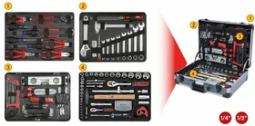 KS Tools Handwerkzeugset inkl. Koffer, 127-tlg.