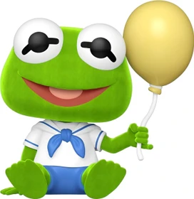 FunKo Pop! Movies - Disney Muppet Babies - Baby Kermit (Flocked)