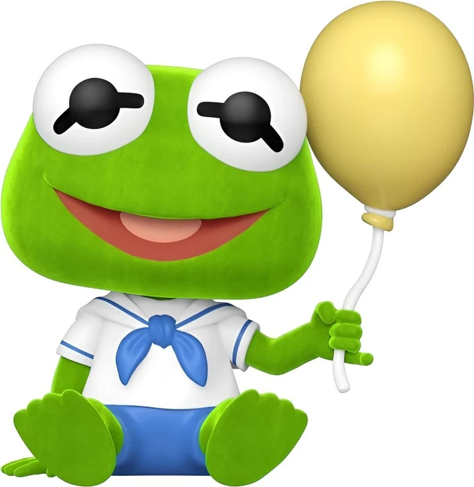FunKo Pop! Movies - Disney Muppet Babies - Baby Kermit (Flocked)