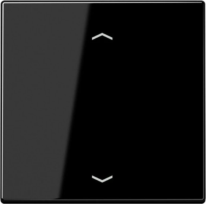 Jung Serie LS LB-Management Taster 1fach Duroplast mit Pfeilsymbol, schwarz