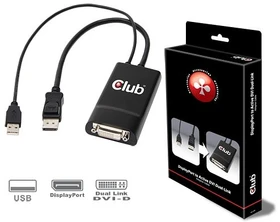 Club 3D aktiver DisplayPort/Dual-Link DVI Adapter