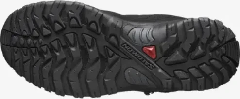 Salomon Shelter Waterproof black/ebony/wine tasting (Damen)