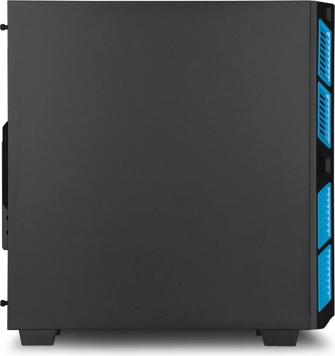 Sharkoon AI7000 Silent blau, schallgedämmt