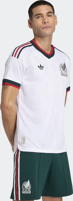 adidas FIFA WM 2026 Mexiko Authentic Auswärtstrikot kurzarm weiß (Herren)