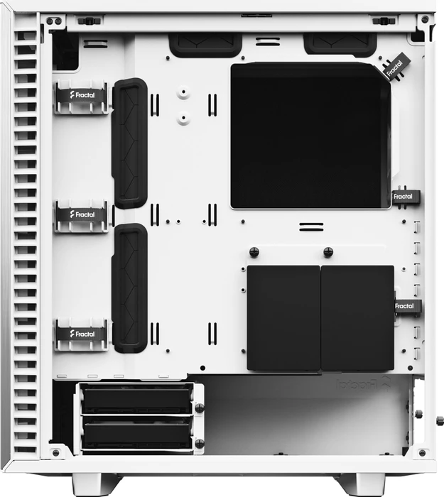 Fractal Design Define 7 Compact White Solid, schallgedämmt