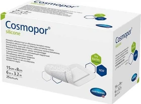 Hartmann Cosmopor silicone Wundverband steril, 8 x 15cm, 25 Stück