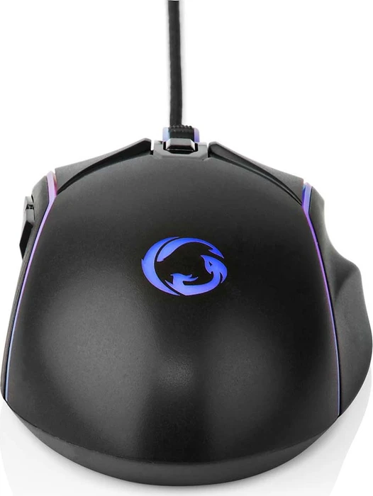 Nedis Gaming Mouse 7200dpi, schwarz, USB