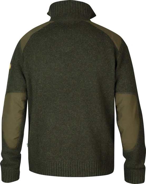 Fjällräven Koster Strickpullover dark olive (Herren)