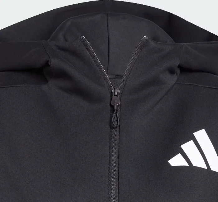 adidas Z.N.E. Zip Hoodie schwarz/weiß (Damen)