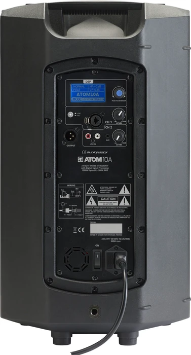 Audiophony Atom 10A schwarz, Stück