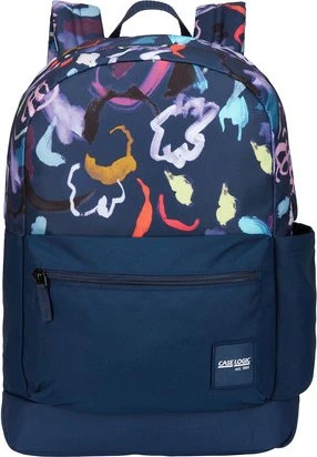 Case Logic Commence Rucksack 15.6", Sketch Floral Dress Blue