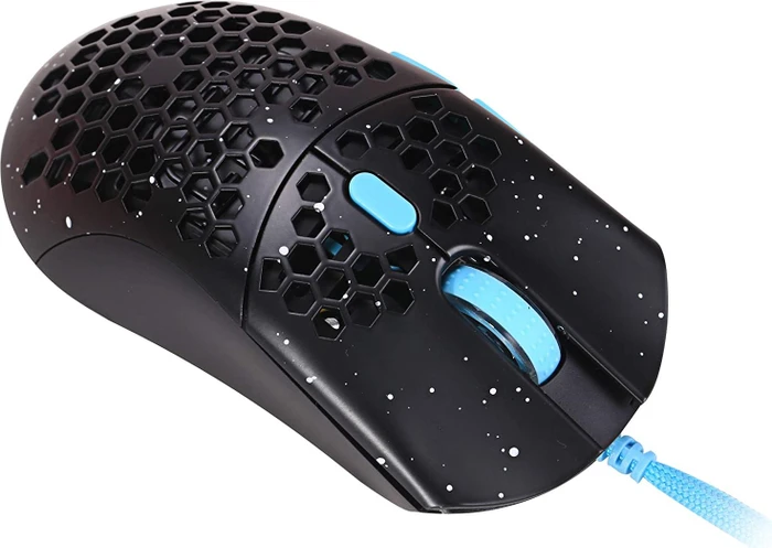 HK Gaming Sirius-M 3360 Gaming Mouse Phantom & Blue schwarz/blau, USB