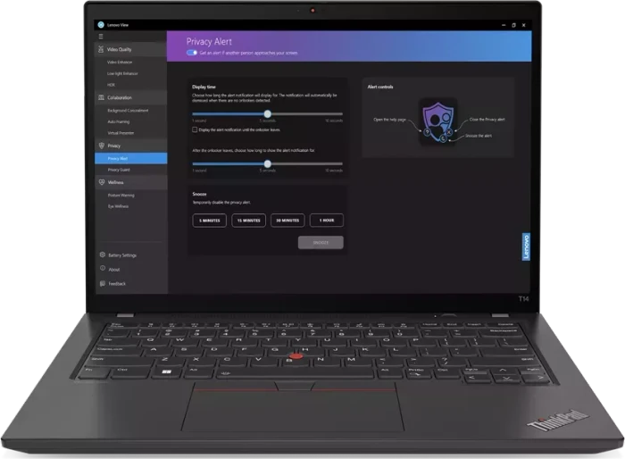 Lenovo ThinkPad T14 G4 (Intel), Thunder Black, Core i5-1335U, 16GB RAM, 256GB SSD, UK