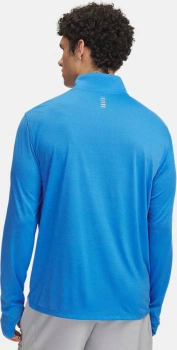 Under Armour Launch 1/4 Zip Funktionsshirt langarm blue atlantis/reflective (Herren)