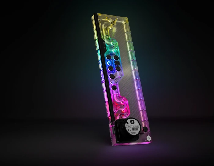 EK Water Blocks Quantum Line EK-Quantum Reflection² 7000D D5 PWM D-RGB, Verteilerplatte mit Pumpe, Acryl