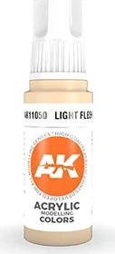 AK-Interactive 3rd Gen Acrylic Colors Acrylic Modelling Colors light flesh, 17ml