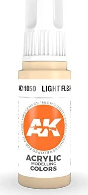 AK-Interactive 3rd Gen Acrylic Colors Acrylic Modelling Colors light flesh, 17ml