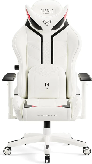 Diablo Chairs X-Ray 2.0 Normal Gamingstuhl, weiß/schwarz