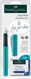 Faber-Castell Füller Grip 2010 blau, rechte Hand/linke Hand, mittel