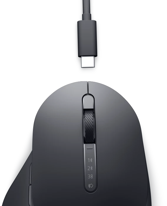 Dell MS900 Premier Rechargeable Wireless Mouse, Graphite, USB/Bluetooth