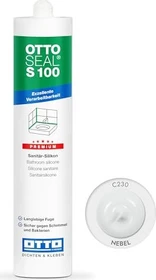 Otto-Chemie Ottoseal S 100 C230 Sanitär-Silikonkleber nebel, 300ml