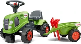 Falk-Toys Claas mit Anhänger