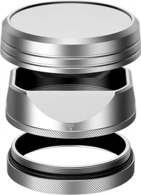 JJC LH-XVI Gegenlichtblende für Fujifilm X100VI silber