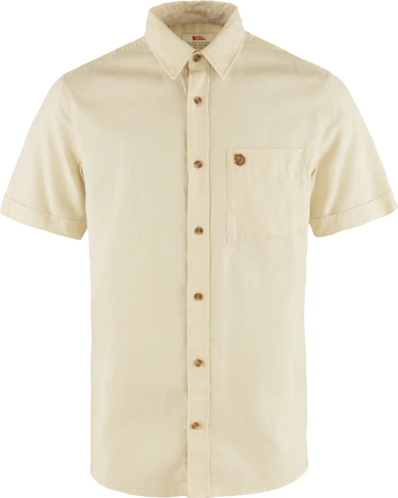 Fjällräven Övik Travel Hemd kurzarm chalk white (Herren)
