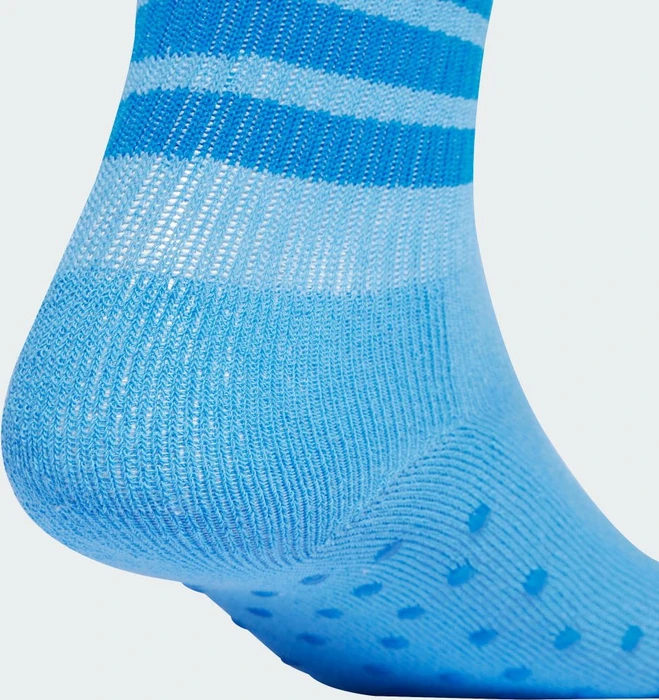 adidas Anti-Slip Socken blue burst/medium grey heather, 2 Paare (Junior)