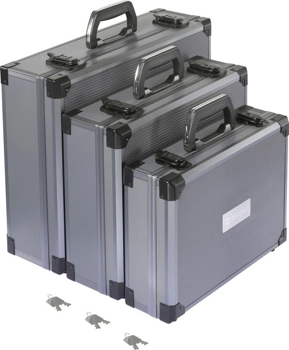 Toolcraft Werkzeugkoffer-Set, 3-tlg. (10308366)
