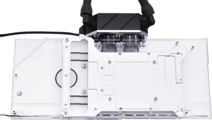 Alphacool Eiswolf 2 AiO 360mm AMD Radeon RX 6800/6800XT Gaming Trio X mit Backplate