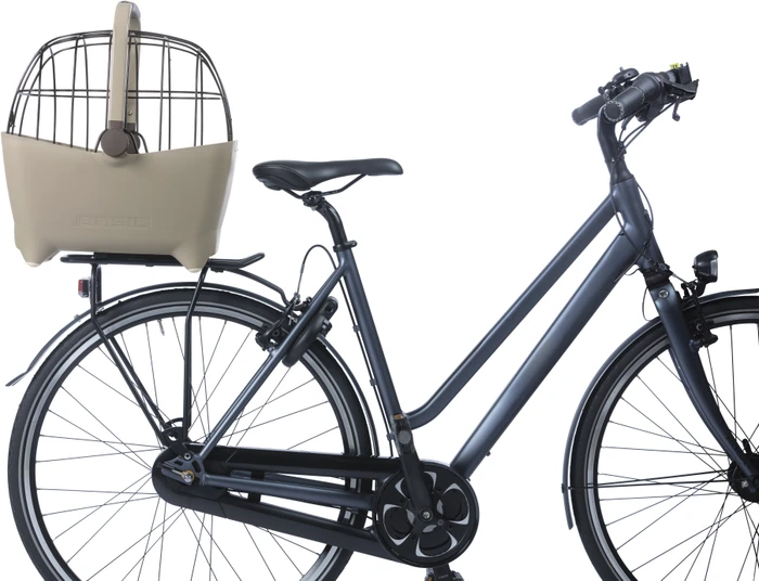 Basil Buddy MIK Fahrradkorb biscotti brown