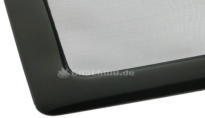 DEMCiflex Staubfilter 230mm quadratisch schwarz/schwarz