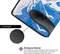 Nyfter Nyfpad XXL Liquid Premium Gaming Mousepad, 900x500mm, Design weiß/blau Vorschaubild
