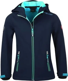 Trollkids Girls Trollfjord Funktionsjacke navy/aqua (Junior)