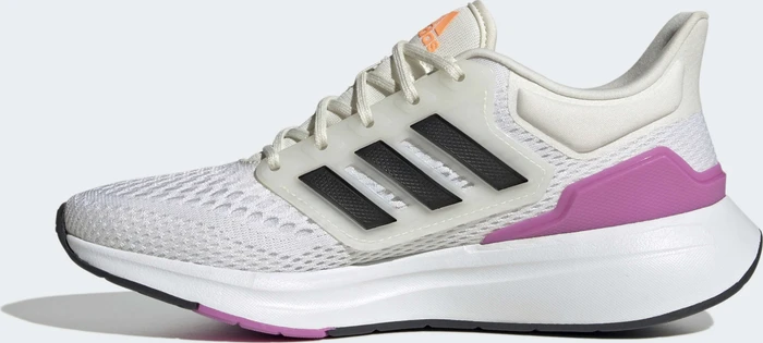 adidas EQ21 cloud white/core black/pulse lilac (Damen)