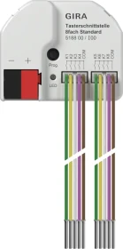Gira KNX Taster-Schnittstelle Standard 8-fach, Unterputz (5188 00)