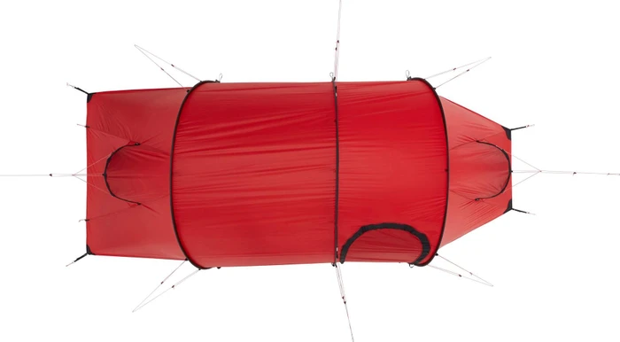 Hilleberg Nammatj 3 GT Tunnelzelt rot