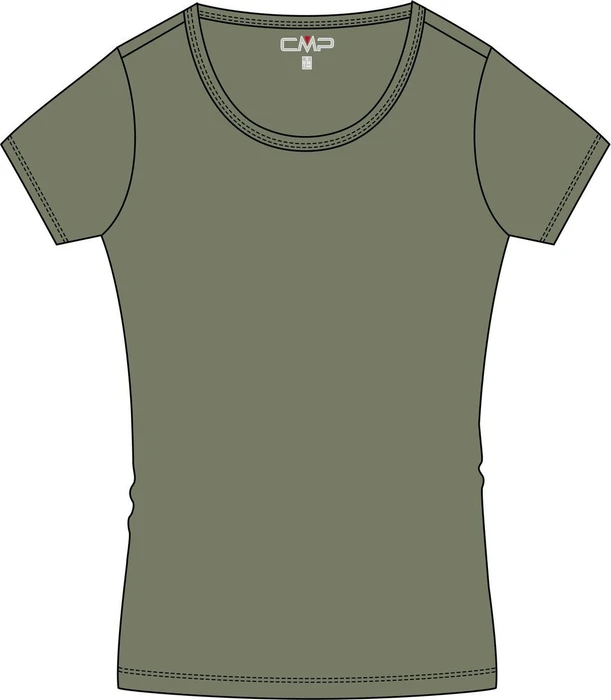 CMP Rundausschnitt Funktionsshirt kurzarm avocado (Damen)